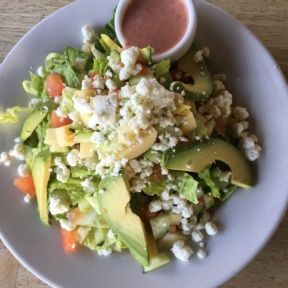 Gluten-free salad from Fratelli Cafe